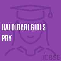 Haldibari Girls Pry Primary School Logo