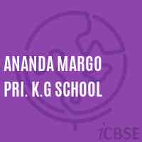 Ananda Margo Pri. K.G School Logo