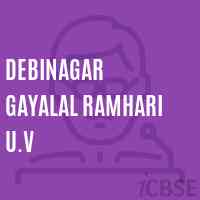 Debinagar Gayalal Ramhari U.V High School Logo