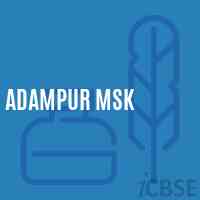 Adampur Msk School Logo