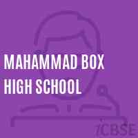 Mahammad Box High School Logo