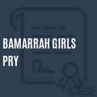 Bamarrah Girls Pry Primary School Logo