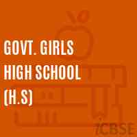 Govt. Girls High School (H.S) Logo