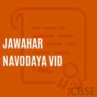 Jawahar Navodaya Vid High School Logo