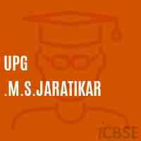 Upg .M.S.Jaratikar Middle School Logo