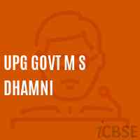 Upg Govt M S Dhamni Middle School Logo