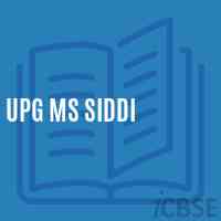 Upg Ms Siddi Middle School Logo