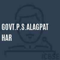 Govt.P.S.Alagpathar Primary School Logo