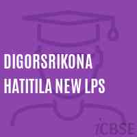 Digorsrikona Hatitila New Lps Primary School Logo