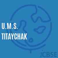 U.M.S. Titaychak Middle School Logo