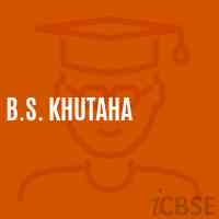 B.S. Khutaha Middle School Logo