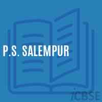 P.S. Salempur Primary School Logo