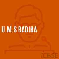 U.M.S Badiha Middle School Logo