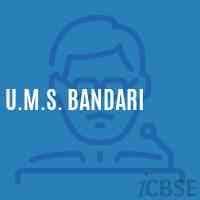 U.M.S. Bandari Middle School Logo