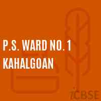 P.S. Ward No. 1 Kahalgoan Primary School Logo