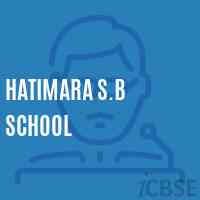 Hatimara S.B School Logo