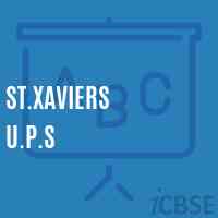 St.Xaviers U.P.S Middle School Logo