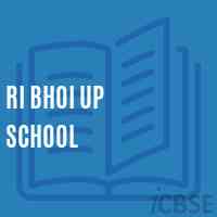 Ri Bhoi Up School Logo