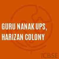 Guru Nanak Ups, Harizan Colony Middle School Logo