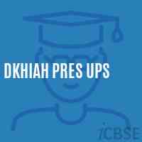 Dkhiah Pres Ups School Logo