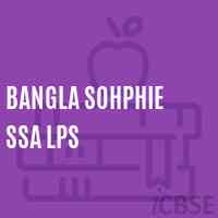 Bangla Sohphie Ssa Lps Primary School Logo
