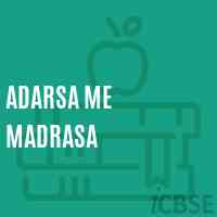 Adarsa Me Madrasa Middle School Logo