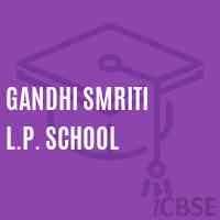 Gandhi Smriti L.P. School Logo