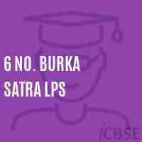 6 No. Burka Satra Lps Primary School Logo