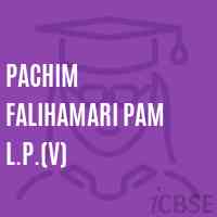 Pachim Falihamari Pam L.P.(V) Primary School Logo