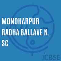Monoharpur Radha Ballave N. Sc Primary School Logo