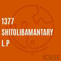 1377 Shitolibamantary L.P Primary School Logo