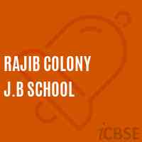 Rajib Colony J.B School Logo