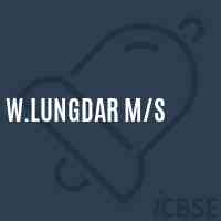 W.Lungdar M/s School Logo