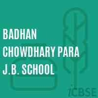 Badhan Chowdhary Para J.B. School Logo