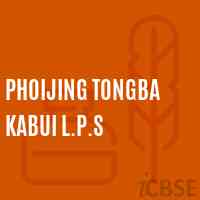 Phoijing Tongba Kabui L.P.S School Logo