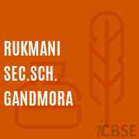 Rukmani Sec.Sch. Gandmora Secondary School Logo