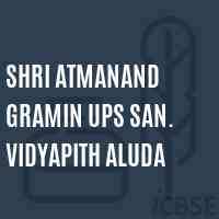 Shri Atmanand Gramin Ups San. Vidyapith Aluda Middle School Logo