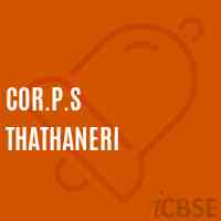 Cor.P.S Thathaneri Primary School Logo