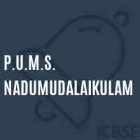 P.U.M.S. Nadumudalaikulam Middle School Logo