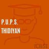P.U.P.S. Thidiyan Primary School Logo