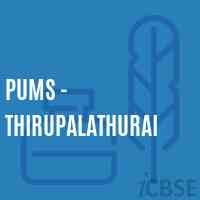 Pums - Thirupalathurai Middle School Logo