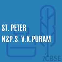 St. Peter N&p.S. V.K.Puram Primary School Logo