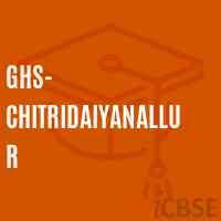 Ghs- Chitridaiyanallur Secondary School Logo