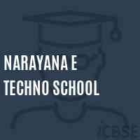 Narayana E Techno School Logo