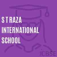 S T Raza International School Logo