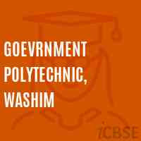 Goevrnment Polytechnic, Washim College Logo