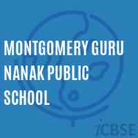 Montgomery Guru Nanak Public School Logo