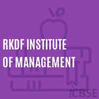 Rkdf Institute of Management Logo
