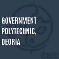 Government Polytechnic, Deoria College Logo