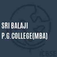 Sri Balaji P.G.College(Mba) Logo